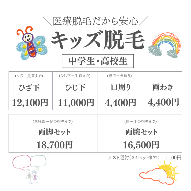 キッズ脱毛２